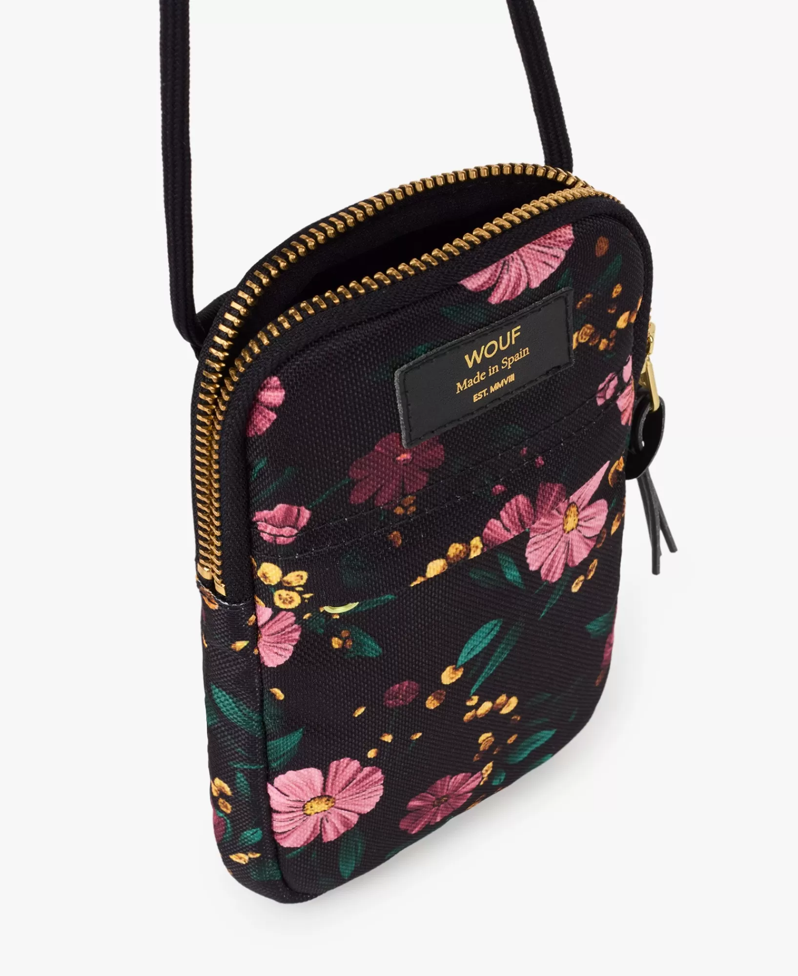 Handytaschen<WOUF Handytasche Schwarze Blumen