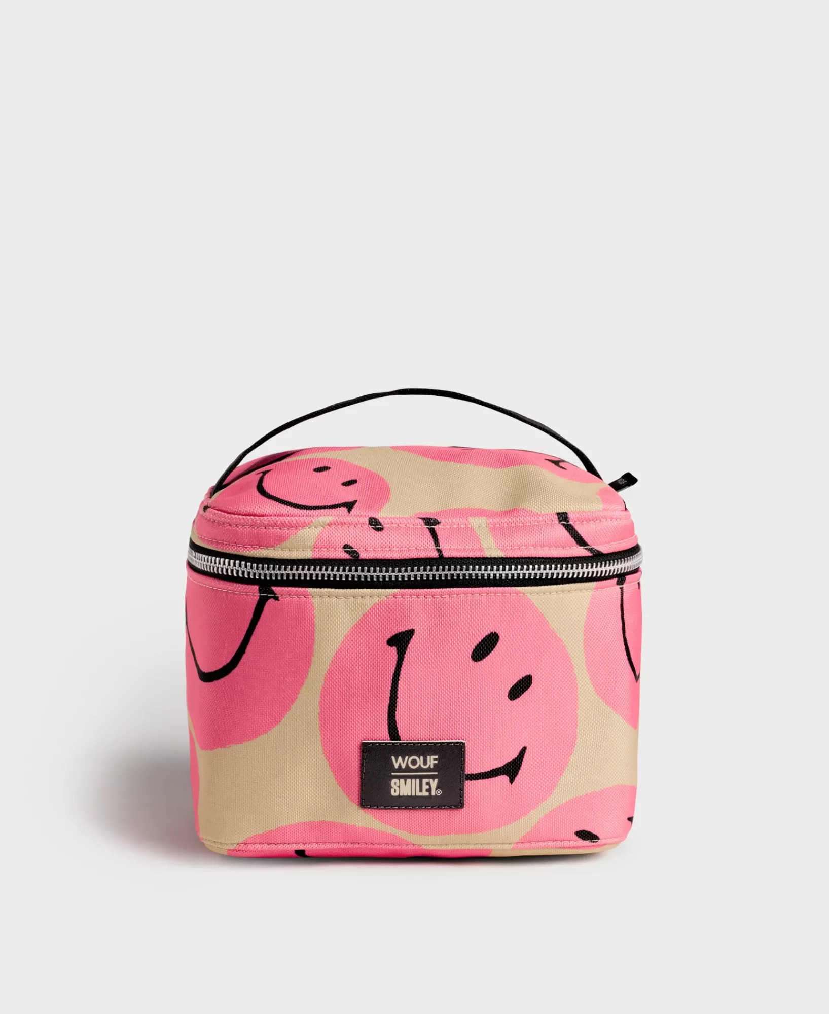 Kosmetiktaschen<WOUF Smiley® Pink Kosmetiktasche Smiley-Rosa